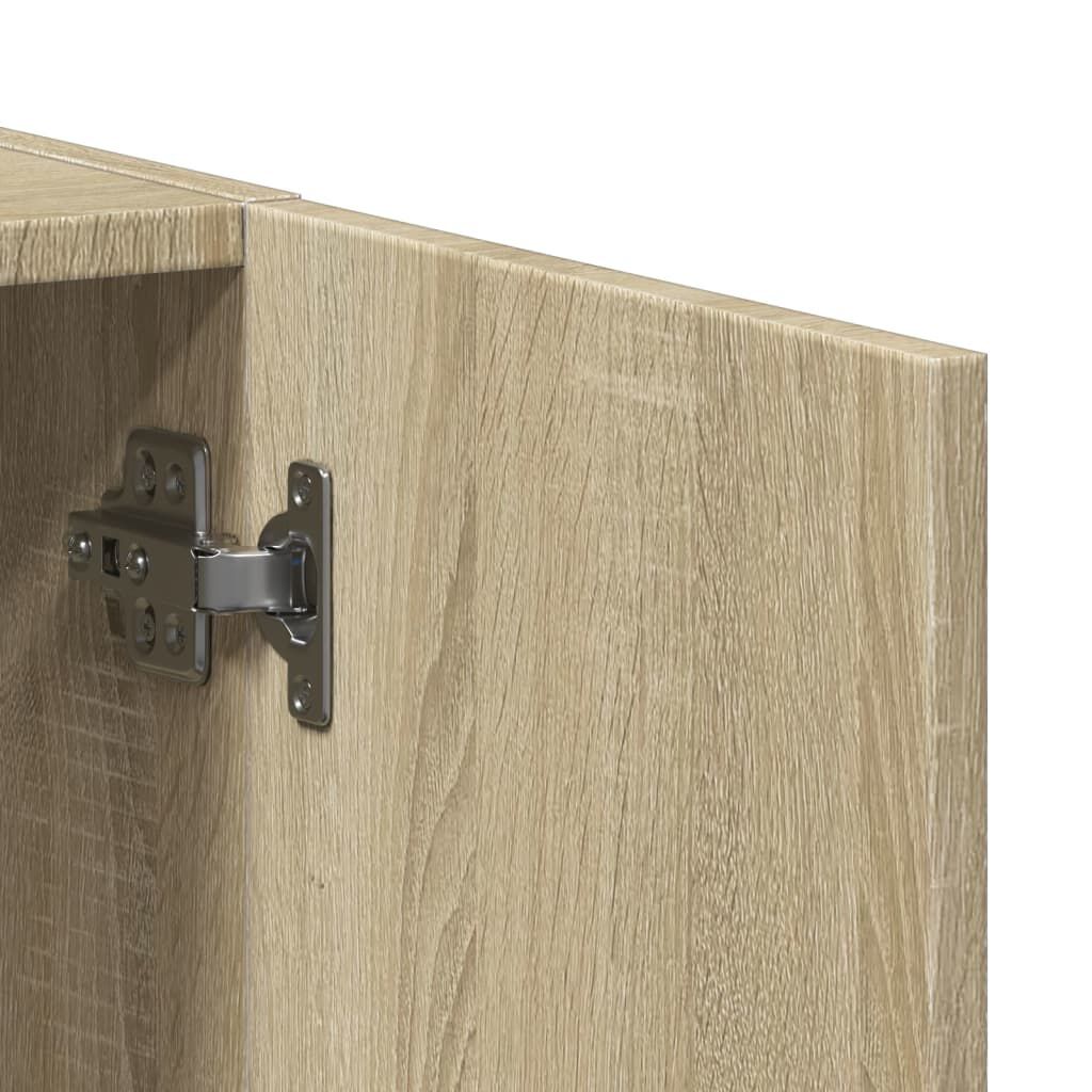 vidaXL Αρχειοθήκη Sonoma Δρυς 60x32x115 εκ. από Επεξεργασμένο Ξύλο