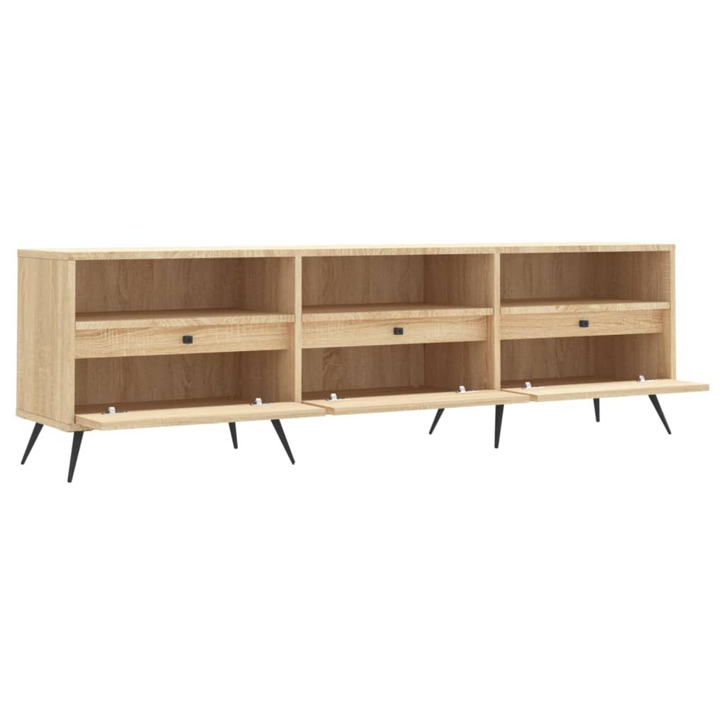 vidaXL Έπιπλο Τηλεόρασης Sonoma Δρυς 150x30x44,5 εκ. Επεξ. Ξύλο