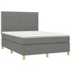 vidaXL &Kappa;&rho;&epsilon;&beta;ά&tau;&iota; Boxspring &mu;&epsilon; &Sigma;&tau;&rho;ώ&mu;&alpha; &Sigma;&kappa;&omicron;ύ&rho;&omicron; &Gamma;&kappa;&rho;&iota; 140x200 &epsilon;&kappa; &Upsilon;&phi;&alpha;&sigma;&mu;ά&tau;&iota;&nu;&omicron;