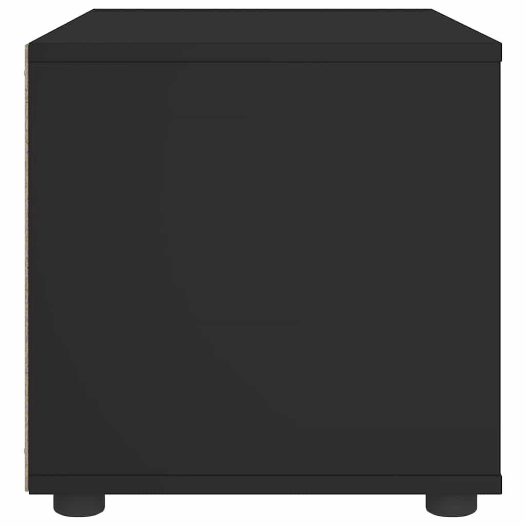 ντουλάπι τηλεόρασης vidaXL "VISNES" Μαύρο 60x40x38 cm Ξύλινη κατασκευή