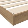vidaXL &Kappa;&rho;&epsilon;&beta;ά&tau;&iota; &delta;&alpha;&pi;έ&delta;&omicron;&upsilon; Artisan Oak 90 x 200 cm &Epsilon;&pi;&epsilon;&xi;&epsilon;&rho;&gamma;&alpha;&sigma;&mu;έ&nu;&omicron; &xi;ύ&lambda;&omicron;