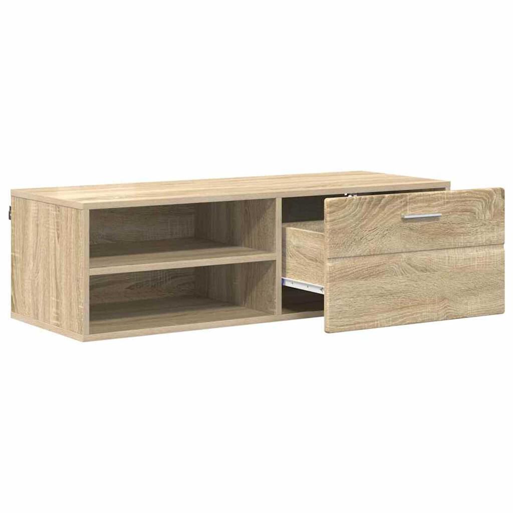 vidaXL Ντουλάπι TV Sonoma Δρυς 100.5 x 39 x 30 εκ Επεξεργασμένο ξύλο
