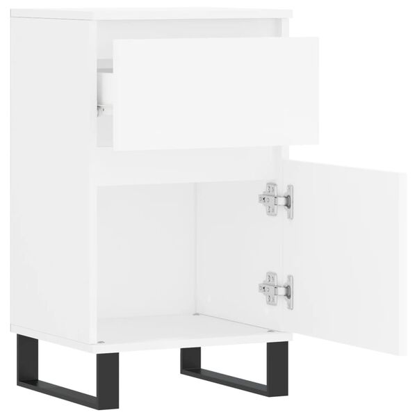 vidaXL Ντουλάπια 2 τεμ. Λευκά 40 x 35 x 70 εκ. από Επεξεργασμένο Ξύλο