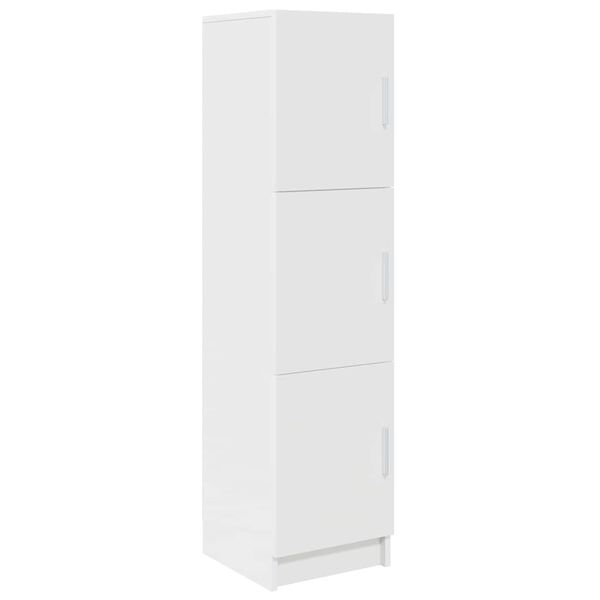vidaXL Highboard Λευκό 31.5 x 32 x 122.5 εκ