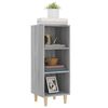 vidaXL Ντουλάπι Γκρι sonoma 34,5x32,5x90εκ. από Επεξεργασμένο Ξύλο