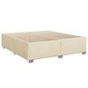 vidaXL &Kappa;&rho;&epsilon;&beta;ά&tau;&iota; Boxspring &mu;&epsilon; &Sigma;&tau;&rho;ώ&mu;&alpha; &Kappa;&rho;&epsilon;&mu; 180x200 &epsilon;&kappa;. &Upsilon;&phi;&alpha;&sigma;&mu;ά&tau;&iota;&nu;&omicron;