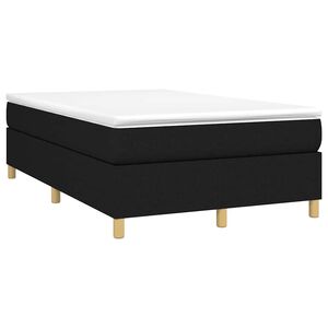 vidaXL &Kappa;&rho;&epsilon;&beta;ά&tau;&iota; Boxspring &mu;&epsilon; &Sigma;&tau;&rho;ώ&mu;&alpha; &Mu;&alpha;ύ&rho;&omicron; 120x190 &epsilon;&kappa;. &Upsilon;&phi;&alpha;&sigma;&mu;ά&tau;&iota;&nu;&omicron;