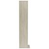 vidaXL Έπιπλο για CD Sonoma Δρυς 21 x 20 x 88 εκ. Επεξεργασμένο Ξύλο