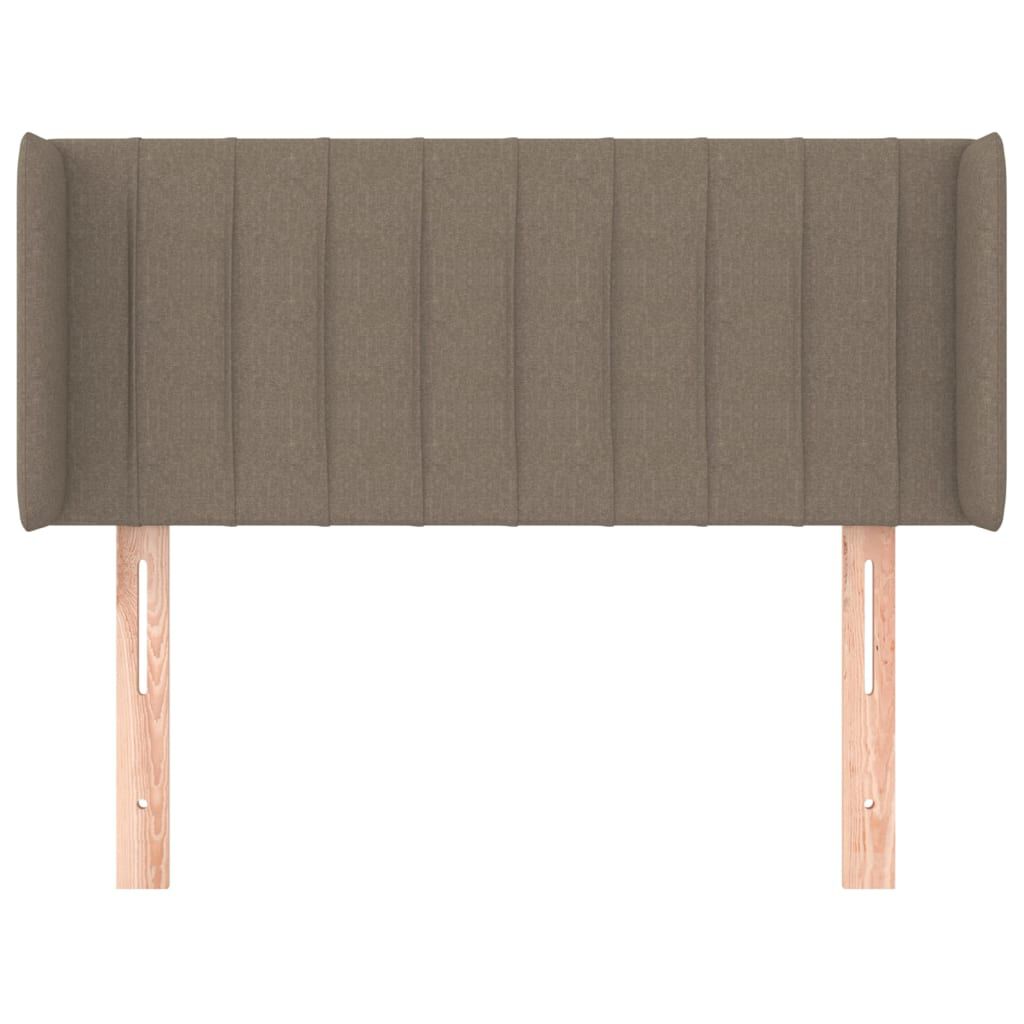 vidaXL Κεφαλάρι με Πτερύγια Taupe 83x16x78/88 εκ. Υφασμάτινο