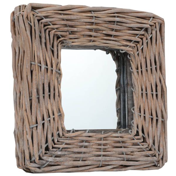 vidaXL Καθρέφτες 3 τεμ. 15 x 15 εκ. από Wicker