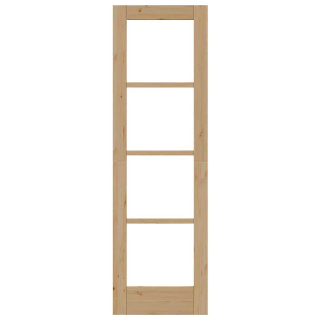 vidaXL Εσωτερική Πόρτα με Γυαλί ORKDAL Καφέ 61 x 198.5 εκ.