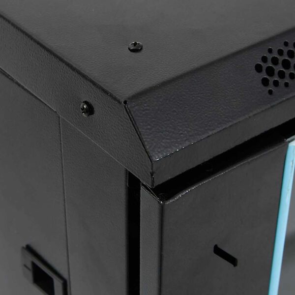 vidaXL Καμπίνα Δικτύου με Περιστ. Πόδια 15U 19" IP20 60x45x86 εκ.