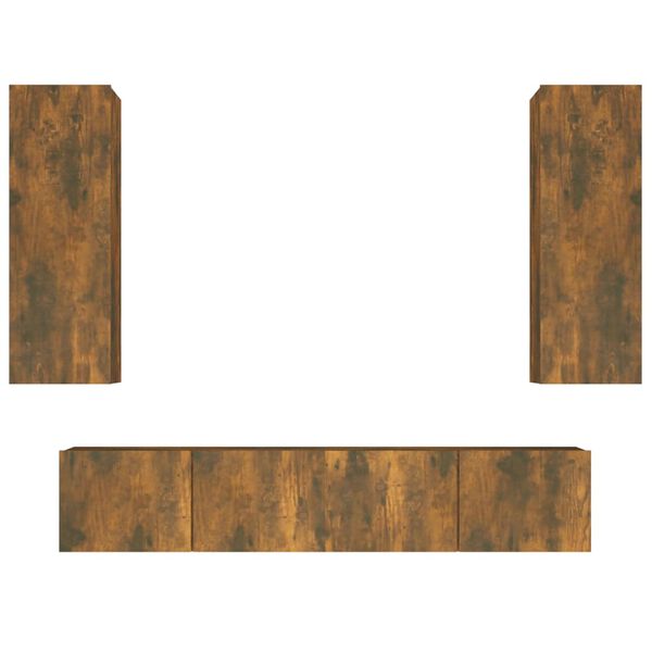 vidaXL &Sigma;&epsilon;&tau; &Epsilon;&pi;ί&pi;&lambda;&omega;&nu; &Tau;&eta;&lambda;&epsilon;ό&rho;&alpha;&sigma;&eta;&sigmaf; 4 &Tau;&epsilon;&mu;&alpha;&chi;ί&omega;&nu; &Kappa;&alpha;&pi;&nu;&iota;&sigma;&tau;ή &delta;&rho;&upsilon;&sigmaf; &Epsilon;&pi;&epsilon;&xi;. &Xi;ύ&lambda;&omicron;