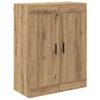vidaXL Highboard &mu;&epsilon; &sigma;&upsilon;&rho;&tau;ά&rho;&iota; 2 pcs Artisan Oak &Epsilon;&pi;&epsilon;&xi;&epsilon;&rho;&gamma;&alpha;&sigma;&mu;έ&nu;&omicron; &xi;ύ&lambda;&omicron;