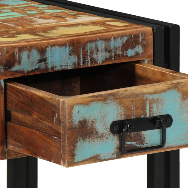 vidaXL Κομοδίνα 2 τμχ 40x40x50 εκ. Μασίφ Ανακυκλωμένο Ξύλο