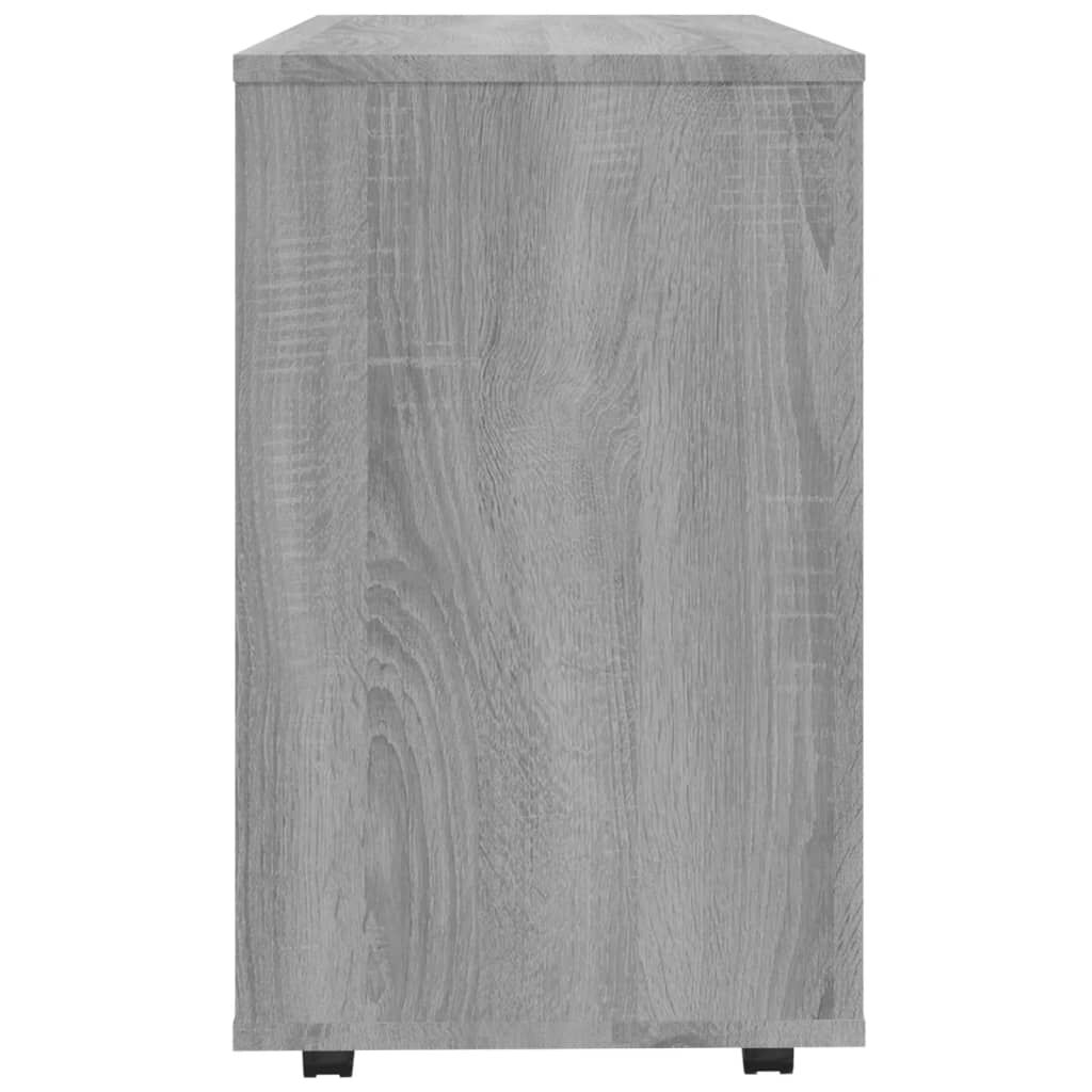 vidaXL Τραπέζι Βοηθητικό Γκρι Sonoma 70x35x55 εκ. Επεξεργασμένο Ξύλο