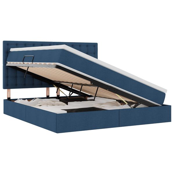 vidaXL &Kappa;&rho;&epsilon;&beta;ά&tau;&iota; &mu;&epsilon; &alpha;&pi;&omicron;&theta;&eta;&kappa;&epsilon;&upsilon;&tau;&iota;&kappa;ό &chi;ώ&rho;&omicron; &kappa;&alpha;&iota; &sigma;&tau;&rho;ώ&mu;&alpha; &Mu;&pi;&lambda;&epsilon; 180 x 200 cm