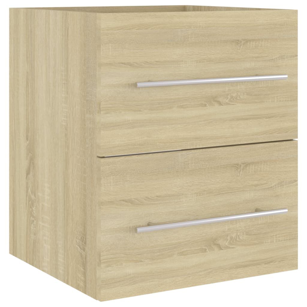 vidaXL Ντουλάπι Νιπτήρα Sonoma Δρυς 41 x 38,5 x 48 εκ. από Επεξ. Ξύλο
