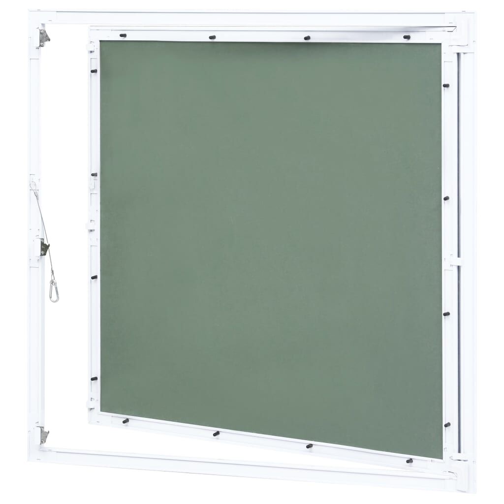 vidaXL Θυρίδα Επίσκεψης Γυψοσανίδας 700 x 700 χιλ. Σκελετός Αλουμινίου