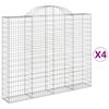 vidaXL &Sigma;&upsilon;&rho;&mu;&alpha;&tau;&omicron;&kappa;&iota;&beta;ώ&tau;&iota;&alpha; &Tau;&omicron;&xi;&omega;&tau;ά 4 &tau;&epsilon;&mu;. 200x30x160/180 &epsilon;&kappa;. &Gamma;&alpha;&lambda;&beta;&alpha;&nu;. &Alpha;&tau;&sigma;ά&lambda;&iota;