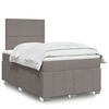 vidaXL &Kappa;&rho;&epsilon;&beta;ά&tau;&iota; Boxspring &mu;&epsilon; &Sigma;&tau;&rho;ώ&mu;&alpha; Taupe 120x190 &epsilon;&kappa;. &Upsilon;&phi;&alpha;&sigma;&mu;ά&tau;&iota;&nu;&omicron;