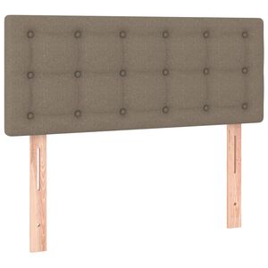 vidaXL Κεφαλάρι Κρεβατιού Taupe 80 x 5 x 78/88 εκ. Υφασμάτινο