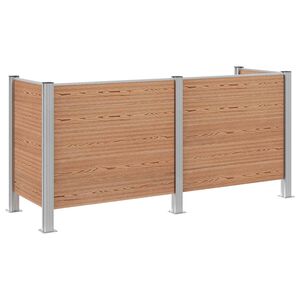 vidaXL &Phi;&rho;ά&chi;&tau;&eta;&sigmaf; &Sigma;&kappa;&omicron;&upsilon;&pi;&iota;&delta;&iota;ώ&nu; &Kappa;&alpha;&phi;έ 237 x 85 x 115 &epsilon;&kappa; &Alpha;&lambda;&omicron;&upsilon;&mu;ί&nu;&iota;&omicron; &kappa;&alpha;&iota; WPC