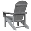 vidaXL Έπιπλα Χαλάρωσης Κήπου 2 pcs Ανοιχτό γκρι 74 x 82 x 90cm