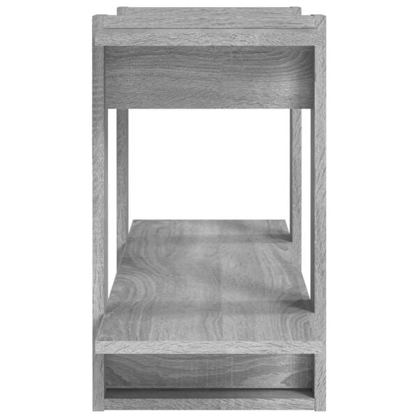 vidaXL Βιβλιοθήκη Ραφιέρα Γκρι Sonoma 100x30x51 εκ. Επεξεργασμένο Ξύλο