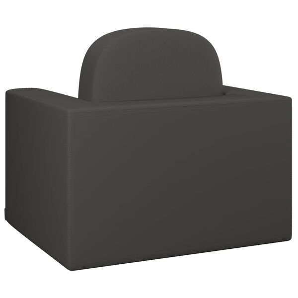 vidaXL &Kappa;&alpha;&nu;&alpha;&pi;&epsilon;&delta;ά&kappa;&iota; &Pi;&alpha;&iota;&delta;&iota;&kappa;ό 2 &sigma;&epsilon; 1 &Mu;&alpha;ύ&rho;&omicron; &alpha;&pi;ό &Sigma;&upsilon;&nu;&theta;&epsilon;&tau;&iota;&kappa;ό &Delta;έ&rho;&mu;&alpha;