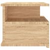 vidaXL Κομοδίνα Κρεμαστά 2 τεμ. Sonoma Δρυς 40x31x27 εκ. Επεξ. Ξύλο