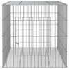 vidaXL Κλουβί Κουνελιών 78 x 54 x 54 εκ. από Γαλβανισμένο Σίδερο
