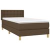 vidaXL &Kappa;&rho;&epsilon;&beta;ά&tau;&iota; Boxspring &mu;&epsilon; &Sigma;&tau;&rho;ώ&mu;&alpha; &Sigma;&kappa;&omicron;ύ&rho;&omicron; &Kappa;&alpha;&phi;έ 90x200 &epsilon;&kappa;. &Upsilon;&phi;&alpha;&sigma;&mu;ά&tau;&iota;&nu;&omicron;