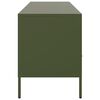 vidaXL Έπιπλο Τηλεόρασης Πράσινο Λαδί 100,5x39x50,5 εκ. από Ατσάλι