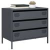 vidaXL Ντουλάπι Ανθρακί 68x39x58,5 εκ. από Χάλυβα Ψυχρής Έλασης