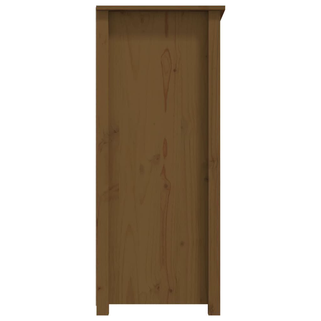 vidaXL Ντουλάπι Καφέ Μέλι 83x41,5x100 εκ. από Μασίφ Ξύλο Πεύκου