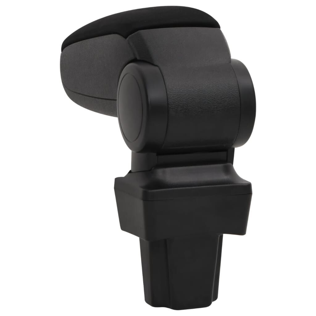 vidaXL Τεμπέλης Αυτοκινήτου Μαύρος 11,5 x 32 x (30-50) εκ. από ABS
