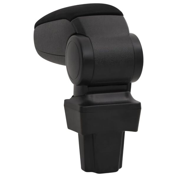 vidaXL Τεμπέλης Αυτοκινήτου Μαύρος 11,5 x 32 x (30-50) εκ. από ABS