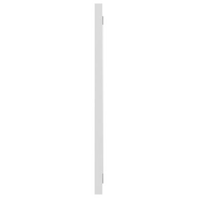 vidaXL Καθρέφτης Μπάνιου Λευκός 80 x 1,5 x 37 εκ. από Μοριοσανίδα
