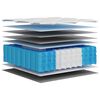 vidaXL Στρώμα με Pocket Springs Μεσαία Σκληρότητα 100x200 εκ.