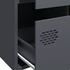 vidaXL Ντουλάπι Ανθρακί 68x39x101,5 εκ. από Χάλυβα