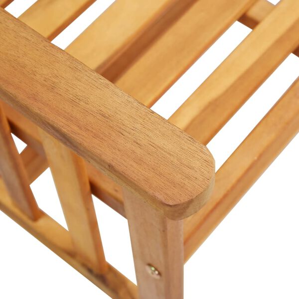 vidaXL Καρέκλες Κήπου με Τραπέζι 159 x 61 x 92 εκ. Μασίφ Ξύλο Ακακίας