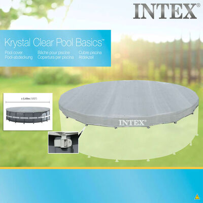 Intex Κάλυμμα Πισίνας Deluxe Στρογγυλό 549 εκ. 28041