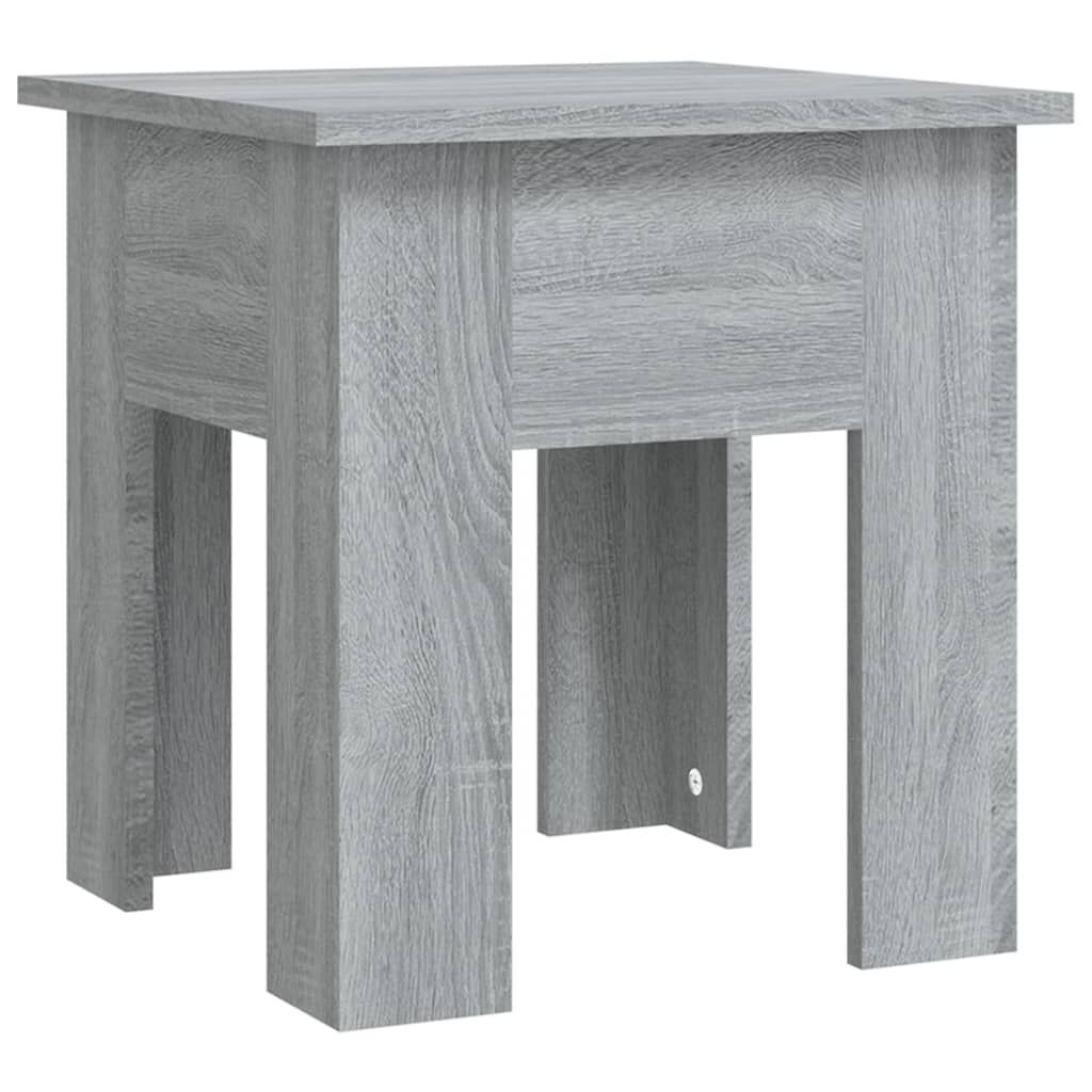 vidaXL Τραπεζάκι Σαλονιού Γκρι Sonoma 40 x 40 x 42 εκ. Μοριοσανίδα