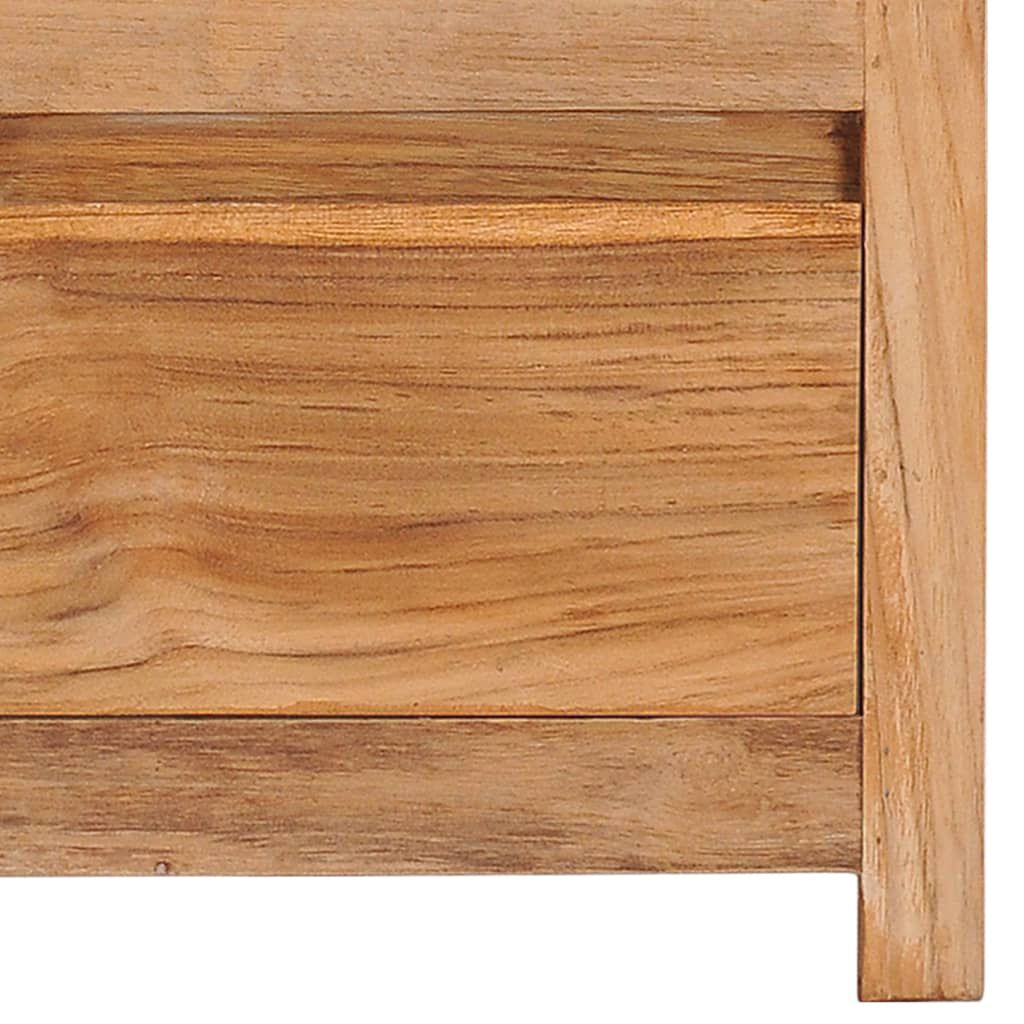 vidaXL Έπιπλο Τηλεόρασης 100 x 30 x 35 εκ. από Μασίφ Ξύλο Teak