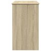 vidaXL Μπουντουάρ με Καθρέφτη Sonoma Δρυς 100x45x76 εκ.