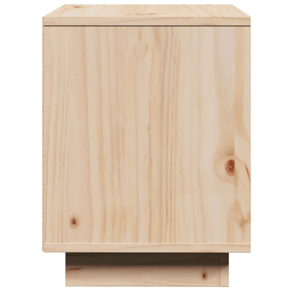 vidaXL Κομοδίνα 2 τεμ. 40 x 30 x 40 εκ. από Μασίφ Ξύλο Πεύκου
