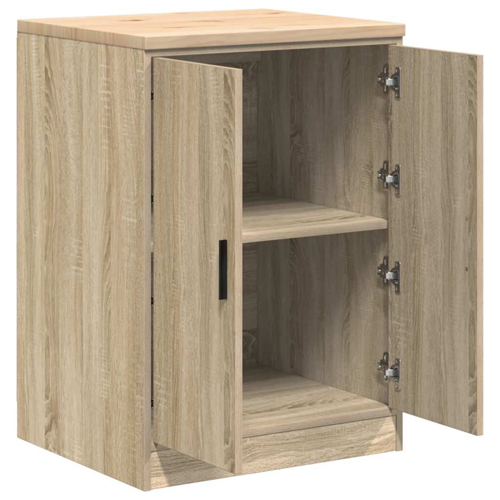 vidaXL ντουλάπι αποθήκευσης γκαράζ 60x51x85 εκ μασίφ ξύλο πεύκο