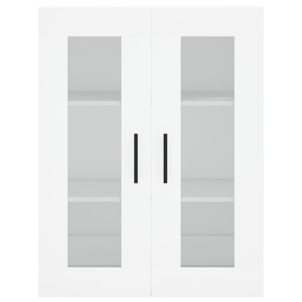 vidaXL Ντουλάπι Λευκό 69,5x34x180 εκ. από Επεξεργασμένο Ξύλο