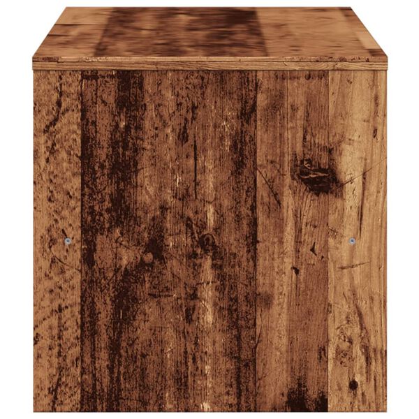 vidaXL Έπιπλο Τηλεόρασης Όψη Παλαιού Ξύλου 120x40x40 εκ. Επεξ. Ξύλο